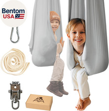 Sensory Swing for Kids  Adults 300 Lb Capacity - Indoor  Outdoor Therapy Swi