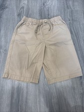 Wonder Nation Kids Pull-On Shorts XL 14-16 Tan