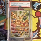 Pokemon TCG 2024 Eevee 188/167 Sv06 Twilight Masquerade IR Holo PSA 10 Basic EN