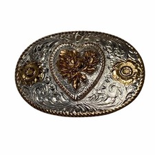 VTG Crumrine Heart Buckle