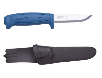 Mora Basic 546 Blue Handle Stainless Blade #12241