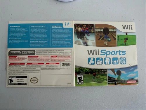 Wii Sports (Nintendo Wii) - Disc and Case EXCELLENT CONDITION