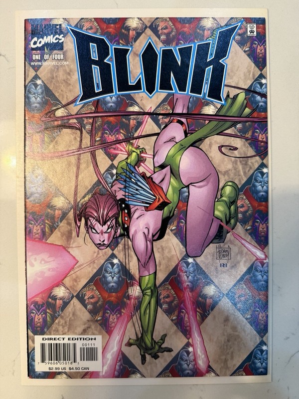 Blink Issues 1-4 (2001) X-Men Marvel Comics Complete Set