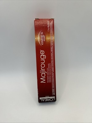LOREAL Majirouge Permanent Cream Hair Color 1.7oz - Color # 5.64/5RC Worn Box