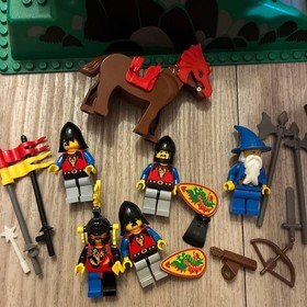 LEGO System Fire Breathing Fortress 6082 In 1993 Used Retired As Is
