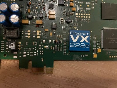 Digigram VX222e Linear PCM Soundcard  with cable - Nice ! - ProSoundUniverse.