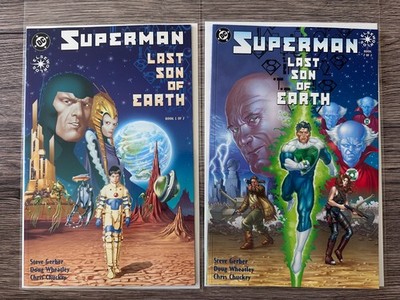 SUPERMAN LAST SON OF EARTH 1-2 Full Run Set Gerber Wheatley Elseworlds Prestige