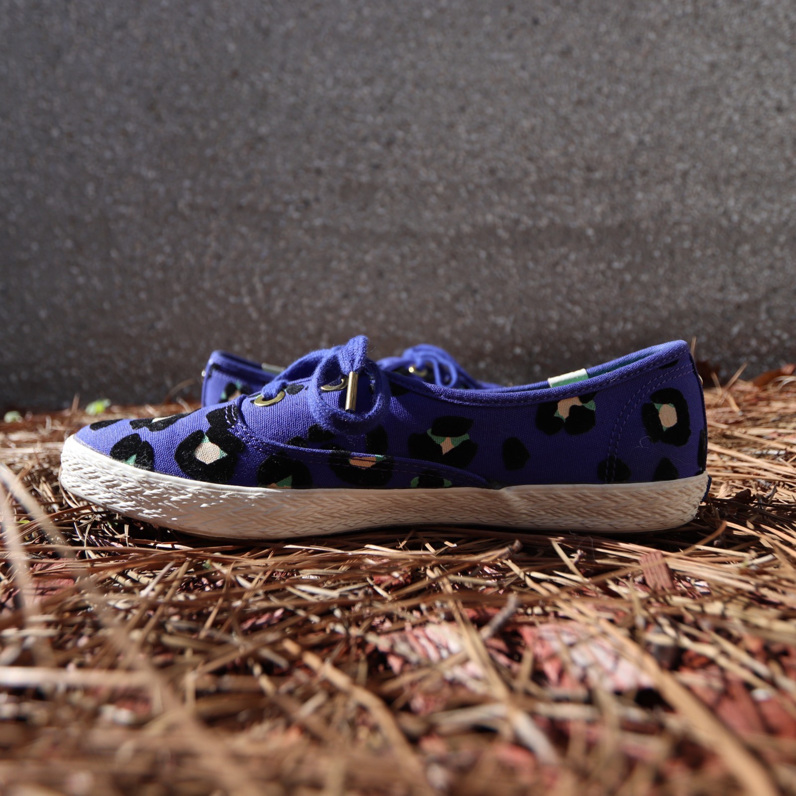 Keds x Kate Spade Shoes Womens 6.5 Colorful Leopard Print Sneakers thumbnail 7