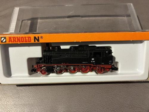 Arnold N 2212, Dampflok BR 75, Nr. 75 1118, DB-Keks, schwarz, EP 3-4,  neuw./OV | Zustand: Neu