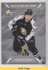 2020-21 Upper Deck AHL All-Stars Jacob MacDonald #217 READ f5g