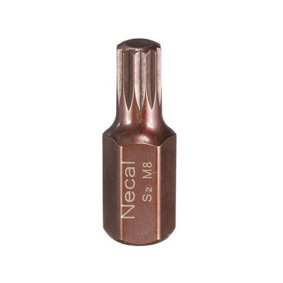 M8 Torx SchraubendreherBit 10mm Sechskantschaft 30mm Länge Magnetische Sicher...