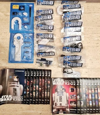 STAR WARS  R2D2 - Deagostini Fanhome - 76 Ausgaben, Englisch, genau lesen !...