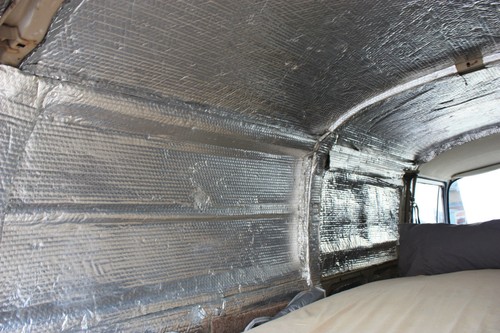 Insulation for camper van conversion, double foil. 15m2 3 Rolls Free UK P&P - Picture 2 of 3