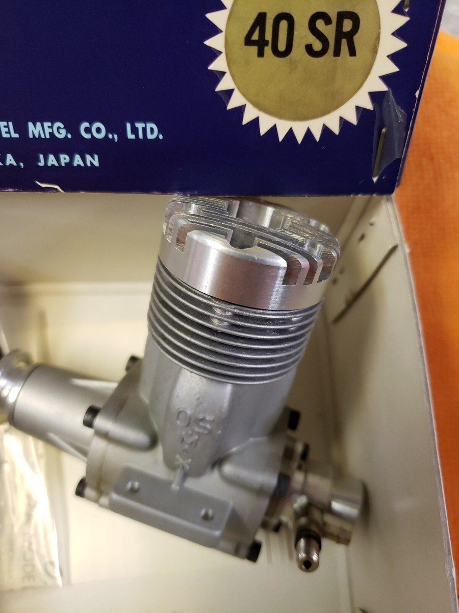 ホビーラジコン OS MAX 40 SR OS MAX 40SR Engine O S Engine Model RC Nitro Vintage Rare
