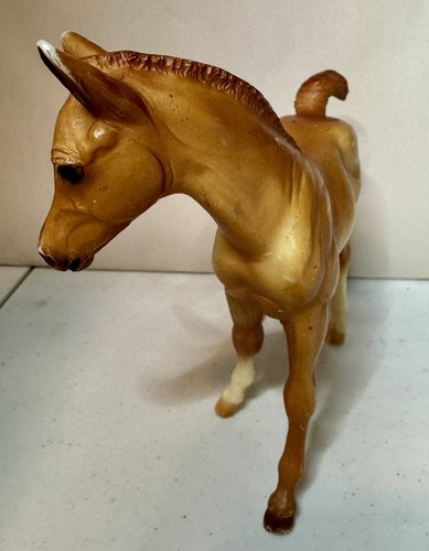 Retired Breyer Horse #3197 Amber & Ashley Chestnut Twin Morgan Foals Standing - Picture 4 of 7
