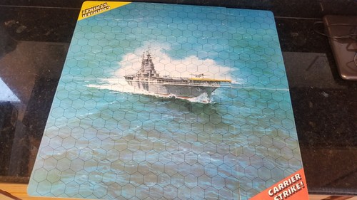 VINTAGE 1977 MILTON BRADLEY WW2 WAR "CARRIER STRIKE" BOARD GAME - Picture 4 of 9