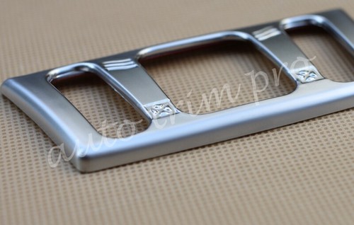 Chrome Dashboard Air Vent Outlet Cover Trim For Nissan X-Trail Rogue T32 2014-18 - Picture 4 of 6