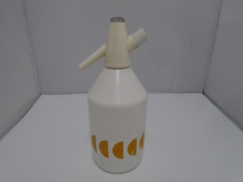 VINTAGE 1970s BOC SODA SYPHON - SELTZER - ICONIC MID CENTURY DESIGN-COCKTAIL BAR - Picture 1 of 6