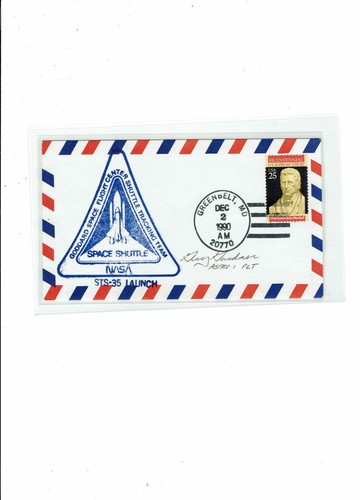 STS-35 NASA Space Shuttle Astronaut: GUY GARDNER 1990 Cover ZARELLI LOA !! - Picture 2 of 3