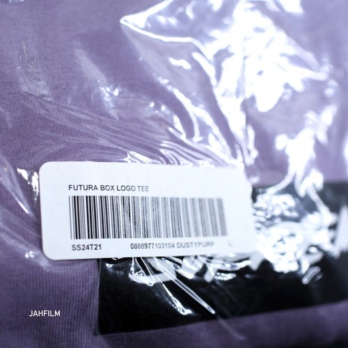 Supreme x Futura Box Logo Tee - Dusty Purple - Size Large - Brand New - 第 2/3 張圖片