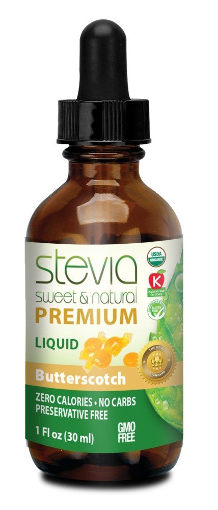 Stevia International Stevia Sweet - Natural Butterscotch 1 унция жидкости 2390₽