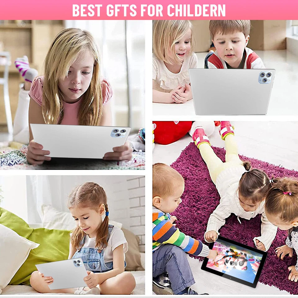 10inch Educational Learning Kids Tablet WiFi Dual Camera Parental Control 32GB - Image 4 of 4