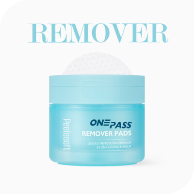 MAKEHEAL PEELOSOFT ONEPASS REMOVER PAD 50EA , Korean Cosmetics, Kbeauty, sample