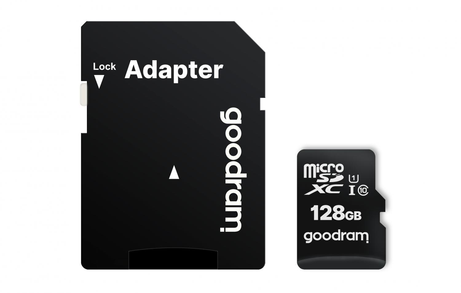 GOODRAM Scheda di Memoria Micro SD 128 GB MicroSDXC UHS-I Classe 10 M1AA-1280R12