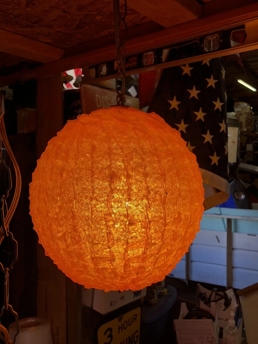 Lucite swag lamp deals