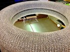 Ex display Timothy Oulton 150cm SATURN CLEAR GLASS MIRROR
