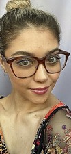 New DITA LINDL DRX 3017D BRN Havana 54.5 mm Women's Eyeglasses Frame Japan .