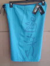NWT $45 SALT LIFE 40 STEALTH BOMBERZ SLX-QD Swim Boardshort ROYAL BLUE MTF004