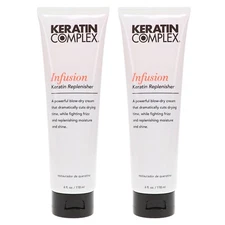 2 x Keratin Complex • Infusion Therapy Keratin Replenisher • BIG 4oz • New