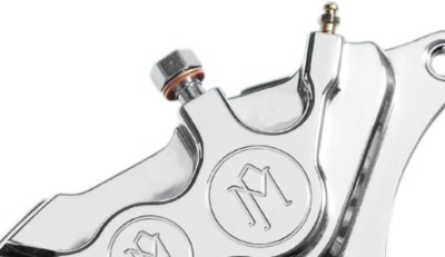 Performance Machine Four-Piston Differential-Bore Brake Caliper 00 - 2017 HARLEY