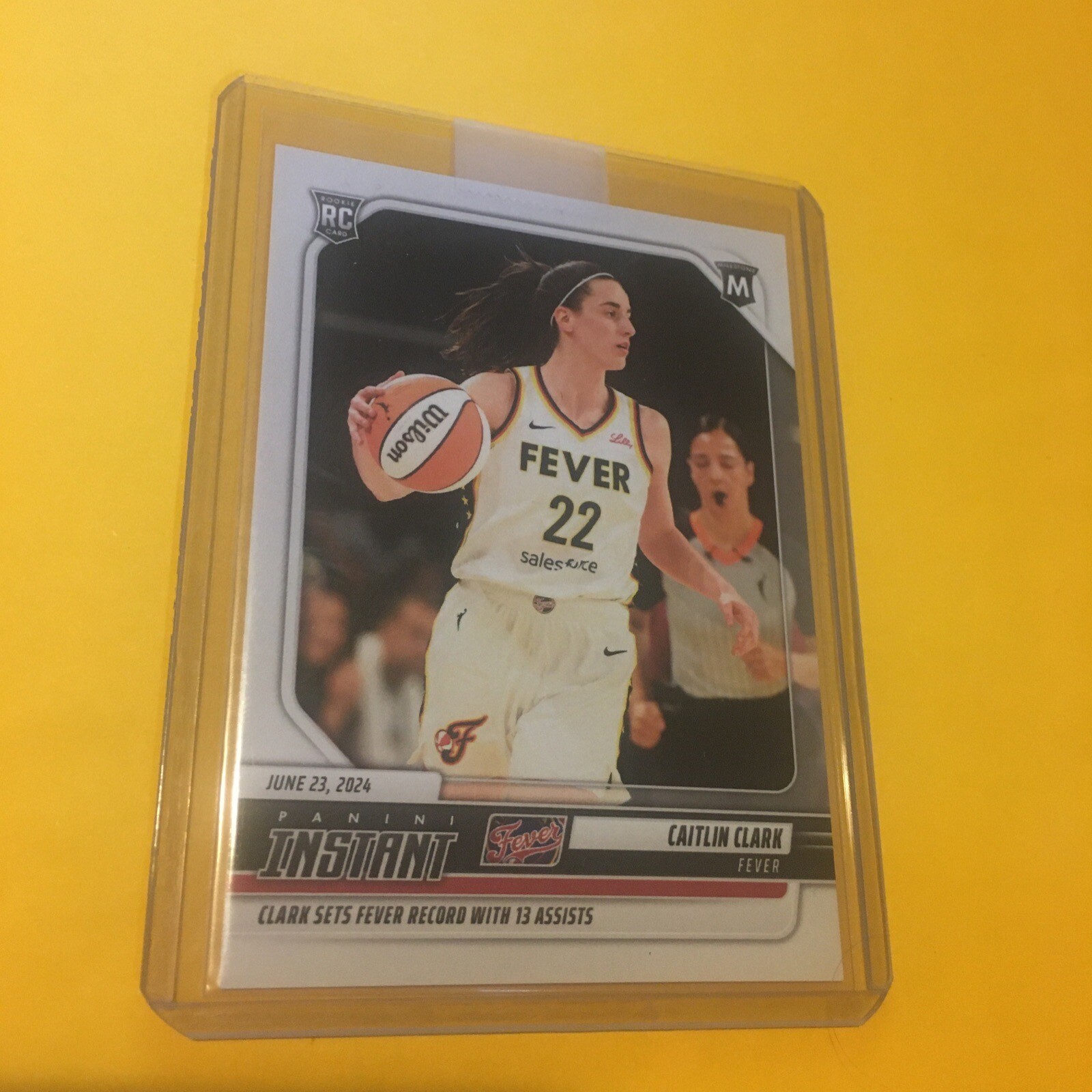 Card 2024 Panini Instant RC #CCROY - Indiana Fever WNBA Rookie Card, In Hand Now Caitlin Clark - Foto 9