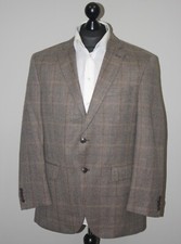 Barutti mens wool cashmere blazer jacket Size 26 / S42