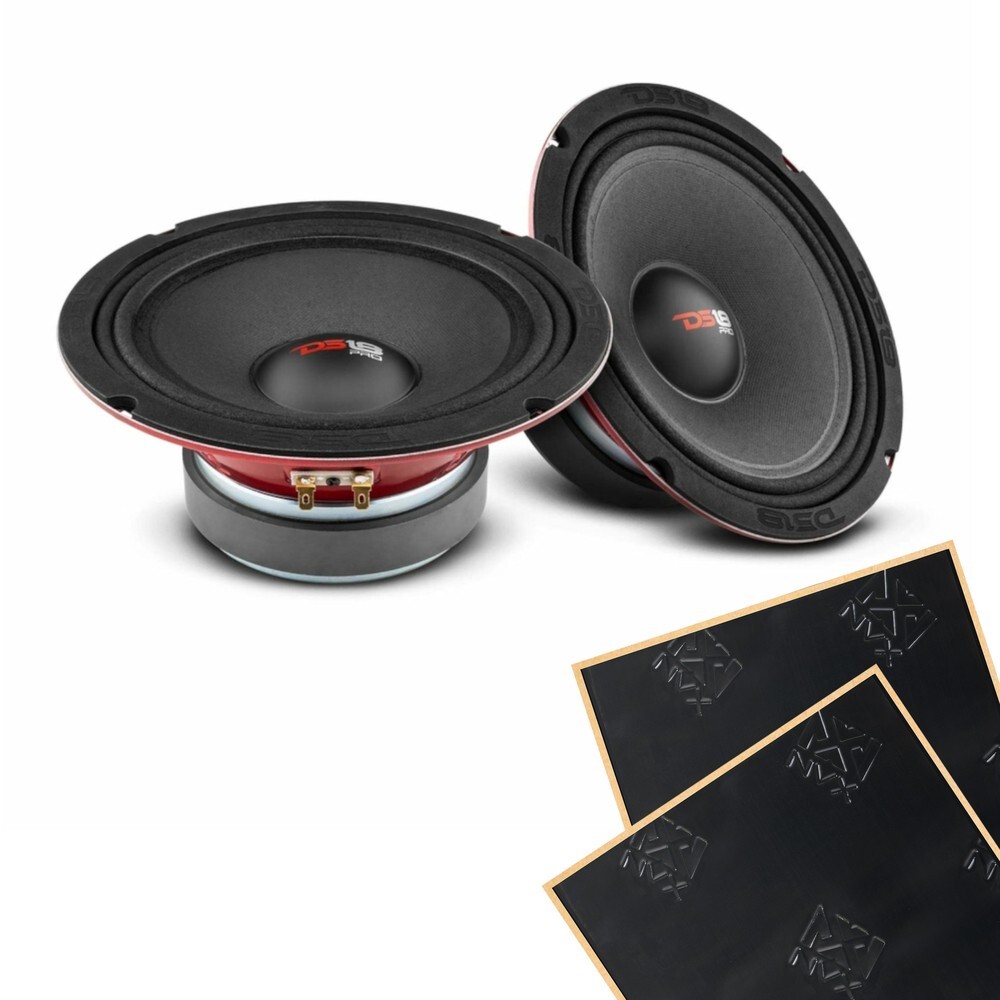 8-омный среднечастотный громкоговоритель серии DS18 PRO-X8MSE 8 PRO-X с демпфированием звука 1089000₽