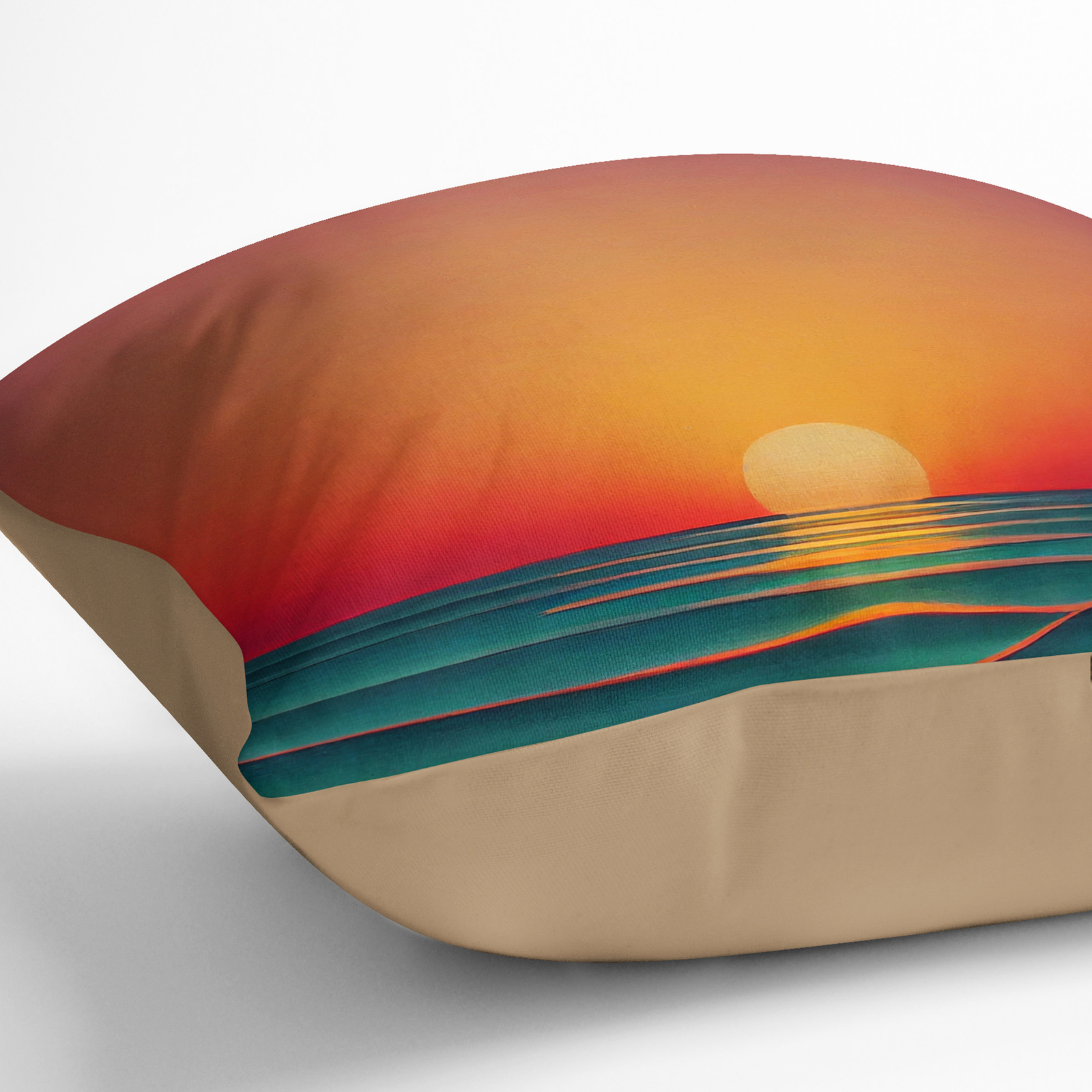 Plump Cushion Sunset Minimalism Vol.5 Soft Scatter Throw Pillow Cover