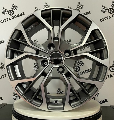 4 Jantes Alliage 17 Pouces MSW By OZ Noires Pour Alfa Romeo Mito, 145, 146, 155 - Neufes
