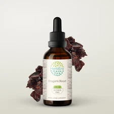 HerbEra Dragon's Blood Alcohol-FREE Tincture Wildcrafted (Croton lechleri)