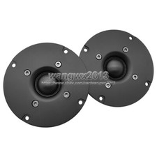 2pcs 4" inch 4Ohm 30W Silk Film Tweeter Speaker Audio Loudspeaker with Heatsink