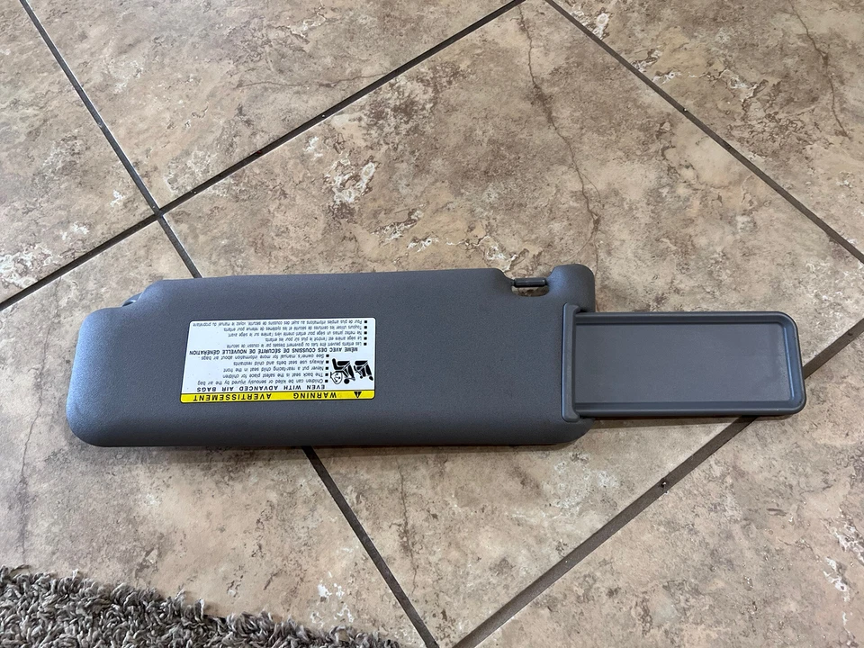 Toyota 4Runner 2003-2009 parasol lado del pasajero derecho genuino OEM gris Foto 4 de 4