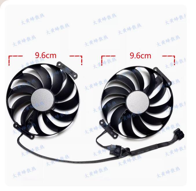 PC用ファン・クーラー rtx4070 New Graphics Card Cooling Fan For ASUS RTX4070 12GB DUAL OC
