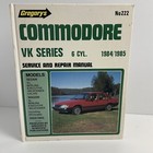 <!--F#f_0-->Gregory's Commodore VK series 6 Cyl 1984 - 1985 HC Service Repair Manual # 222<!--F/-->
