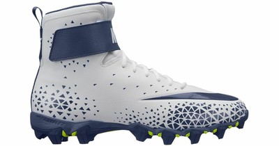 navy youth football cleats
