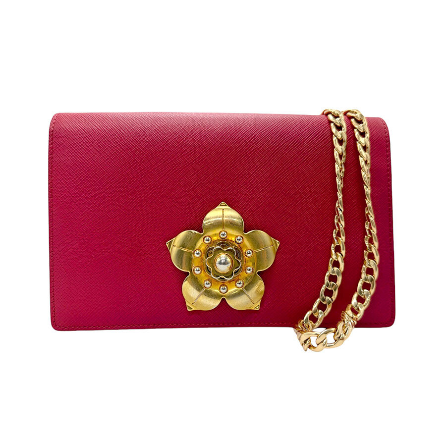 ★PRADA★ [Prada] FW23 shoulder bag 1BD343ZO6F0NZ2 Prada - Black Re-Nylon Triangle Shoulder Bag | Mitchell Stores