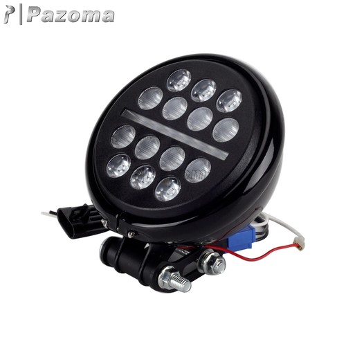 For Harley Softail Low Rider ST FXLRST 5.75'' LED Headlight Lamp Kit W/ Bracket - Picture 9 of 12