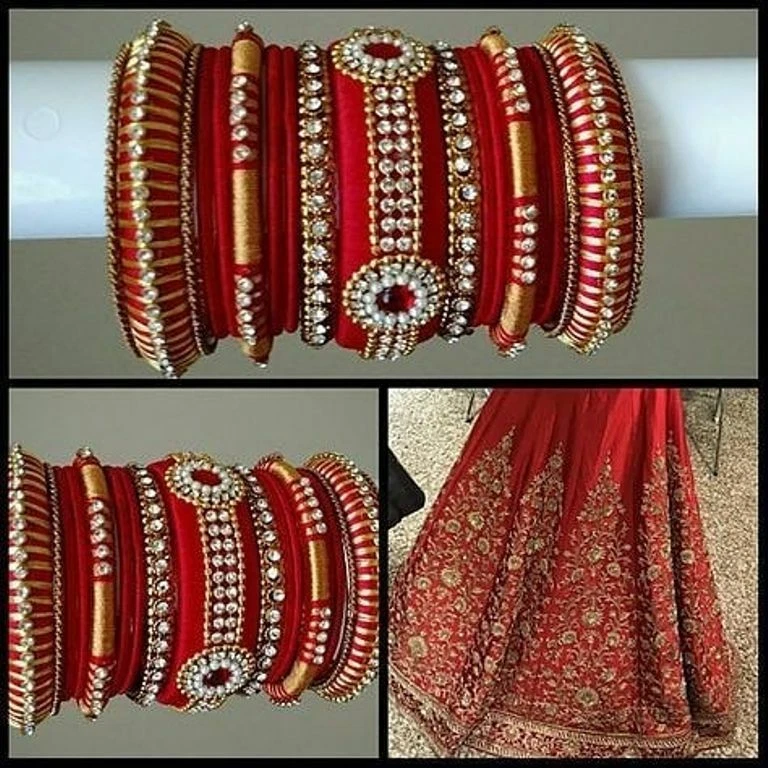 Thread bangles store for bride