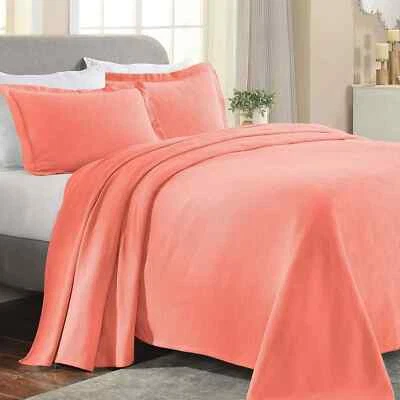 Paisley Cotton Matelasse Decorative Bedspread and Pillow Sham Set - Image 1 of 2