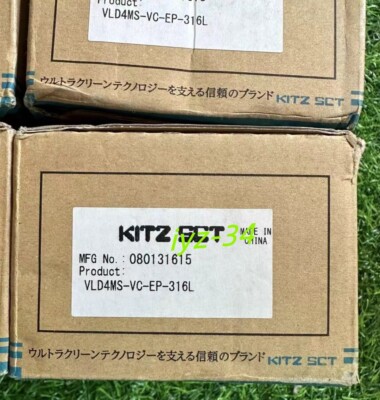 1PC KITZ VLD4MS-VC-EP-316L 1/4 manual low-pressure diaphragm valve